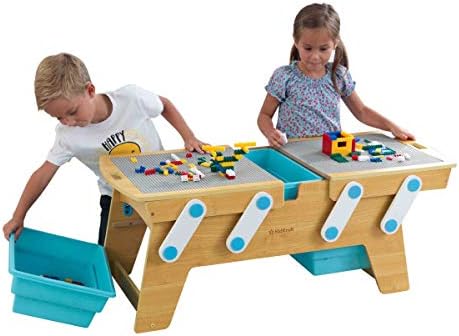 KidKraft Building Bricks Play N Store Table