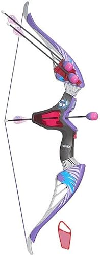 Nerf Rebelle Agent Blow Blaster With Purple Arrows in purple