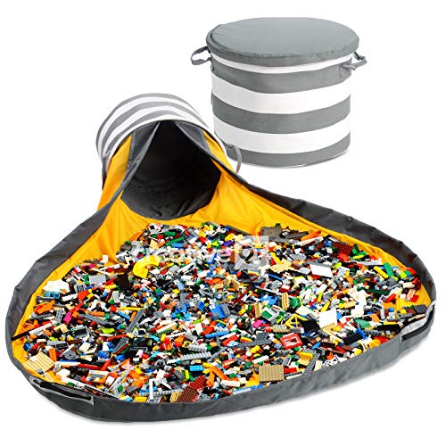 Creative QT SlideAway Toy Storage Basket And Play Mat