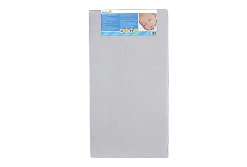 Safety 1st Heavenly Dreams White Crib & Toddler Bed Mattress