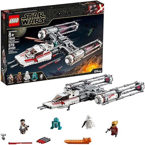 Lego Star Wars The Rise of Skywalker Resistance Y-Wing Starfighter 75249