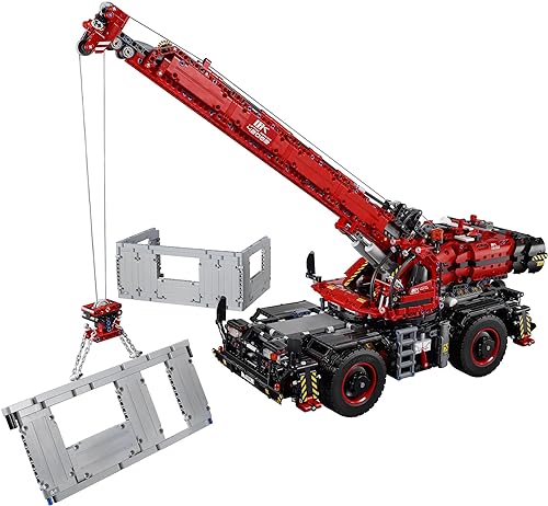 LEGO Technic Rough Terrain Crane 42082 Building Kit (4056 Pieces)