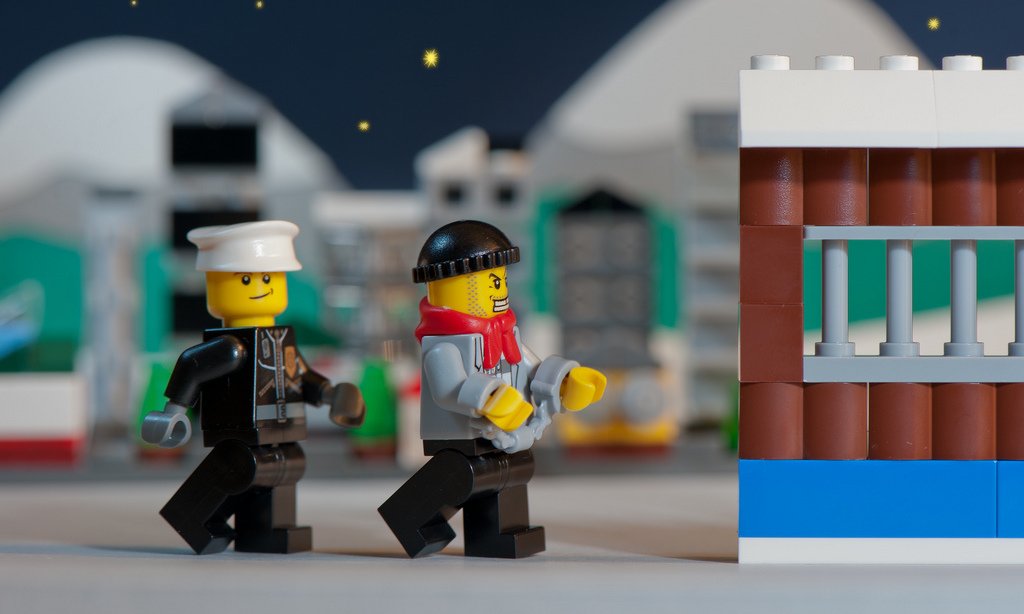 Lego police characters