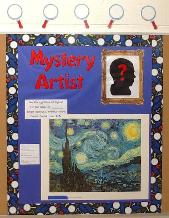 mystery artist board
