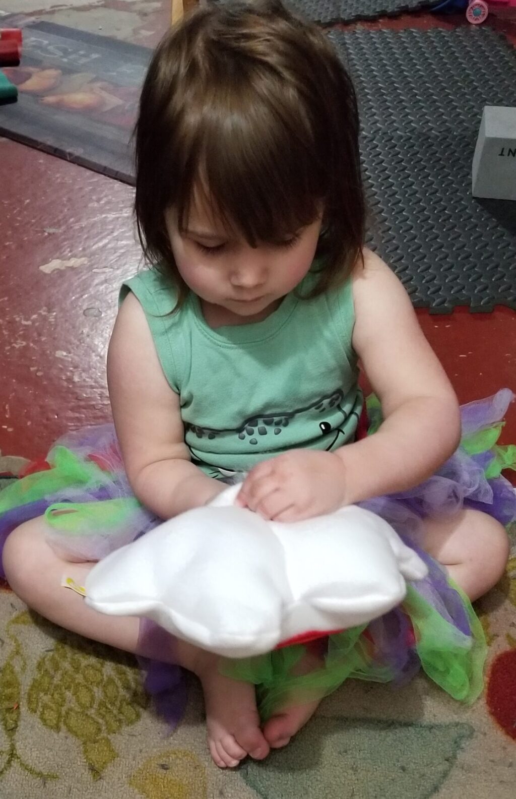 stuffing cloud pillow